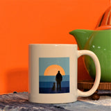 Dog and His Guy Sunset 11oz Mug