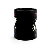 Majestic Pyrenees Black 11oz mug